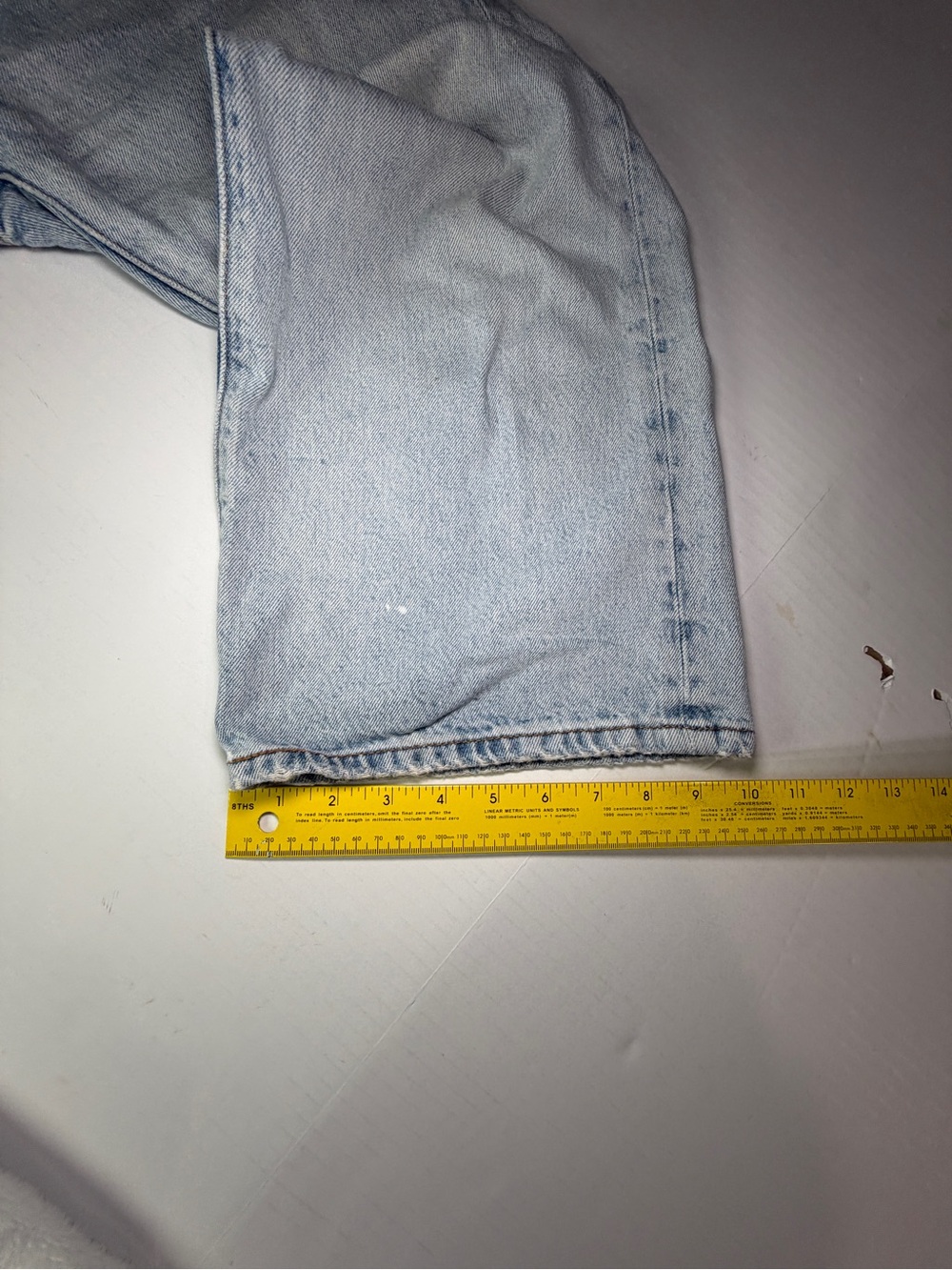Levi's Women's Light Blue Wide Leg Jeans - Picture 5 of 12